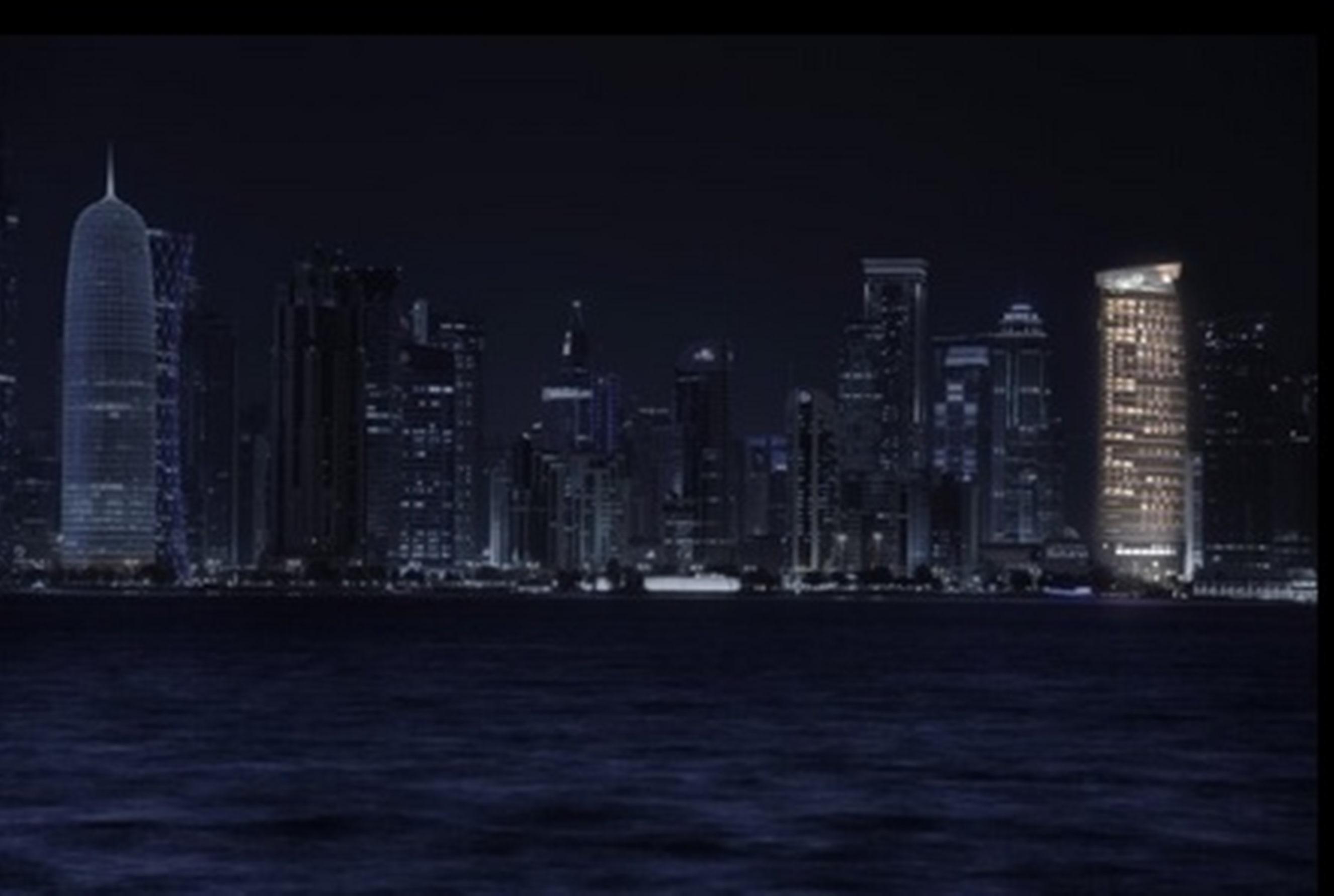 多哈罗塔纳城市中心酒店 外观 照片 Doha skyline at night